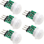 1-10pcs AM312 PIR Motion Sensor Outdoor Mini Pyroelectric Infrared PIR Human IR Sensor Module Body Manual Motion Sensor Detector