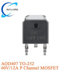 10PCS 100N03A 30N06 40N06 50N06 15N10 TO-252 30V/90A N-channel MOSFET Chip IRFR5305TR AOD4185 AOD403 20N06 12N10 IRLR8726TR