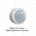 Zigbee PIR Motion Sensor Human Body Infrared Detector Home Security Alarm Movement Detection Sensor Works With ZHA Zigbee2MQTT