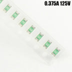 10pcs SMD 1206 3216 Fuse 0.125A 0.2A 0.25A 0.375A 0.5A 0.75A 1A 1.25A 2A 3A 4A 5A 32V 63V 125V 466 LF Very Fast Acting Blow