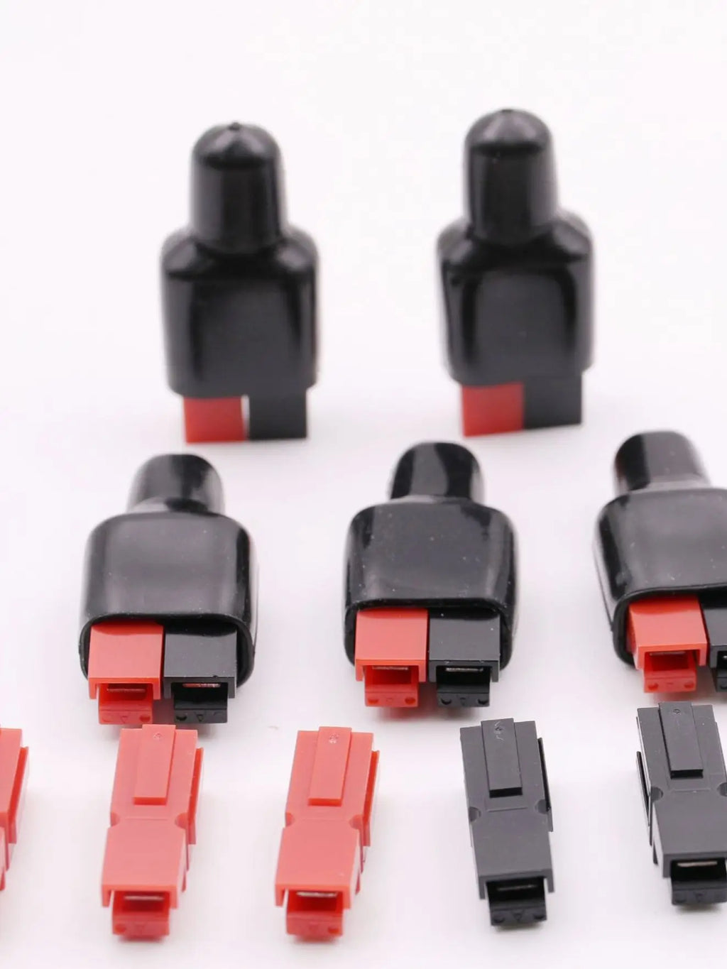 10/20 Pair 15A/30A/45A Amp Plug 600V Compatible For Powerpole Connector With Rubber Dust Cover Sleeves For Electric Equipments