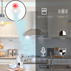 Smart Gas Leak Detector,ZigBee Tuya Alarm Sensor,Combustible Gas Leakage Alarm for Home Security,APP Remote Control, Smart Life