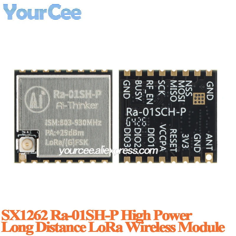 10pcs/1pc SX1276 LoRa Ra-01H 868MHz SX1278 Ra-01 433M SX1276 Ra-01H Spread Spectrum Wifi Wireless Communication Module