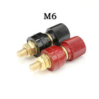 M5 M6 M8 M10 Wire Binding Post Thread Screw Black+Red Set Weld Inverter Clamp Power Supply Splice Connect Battery Terminal