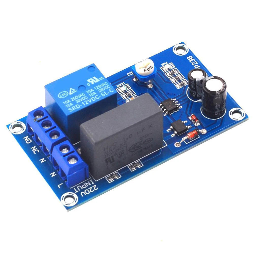 Time Delay Relay Module Adjustable Switch Relay Module 220V Dropping Resistor Accessories for Corridor Staircase Light