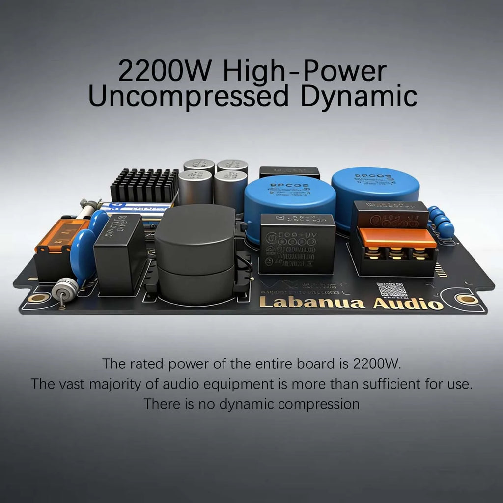 Audio Power EMI Filter Module Alternating Current Power Filter Anti-interference Anti-thunder Audio DIY