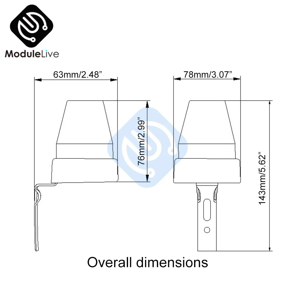AS-22 Automatic On Off Photocell Street Lamp Light Switch Controller AC 110V 220V Photo Control Photoswitch Sensor Adjustable