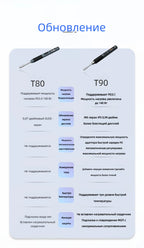 ALIENTEK T90 Soldering Iron PD3.1 140W Adjustable Temperature 80-450℃ Precision Welding Solder Kit T245 T210 Welding Tool