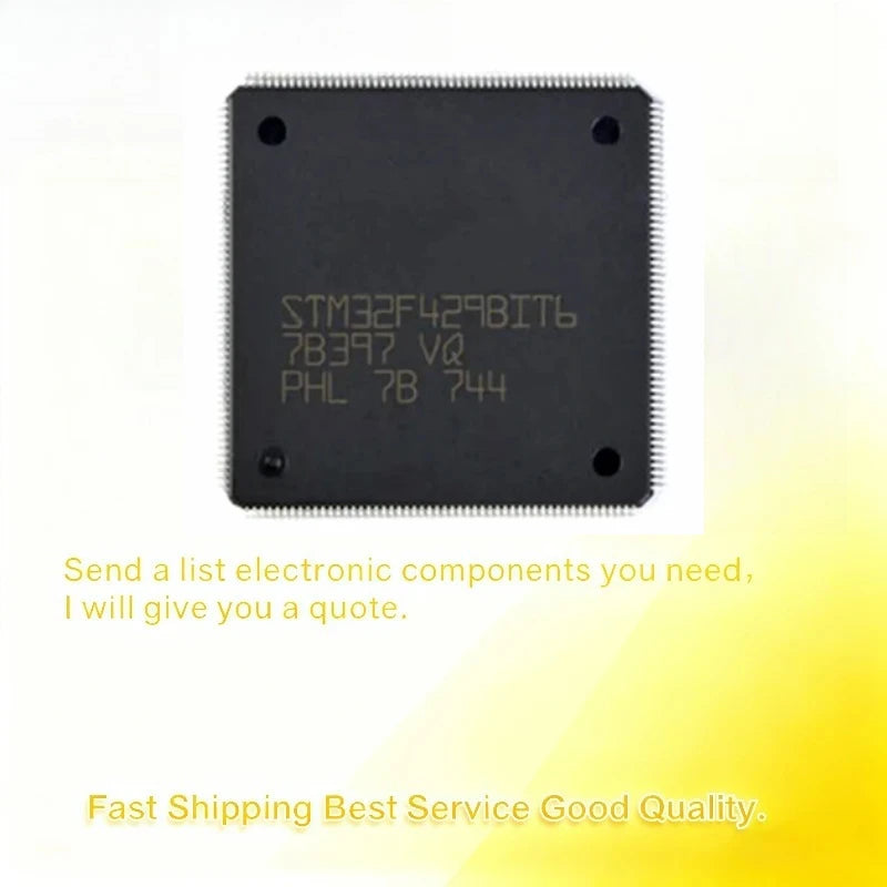 Original STM32F429BIT6 LQFP-208 ARM Cortex-M4 32-bit microcontroller MCU