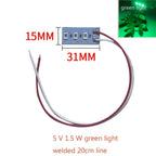 High Brightness 1.5W 5V  LED 5730 SMD Color Lamp Bead Light Board Bulb With Line Red Purple Yellow Green Blue  Warm White Light