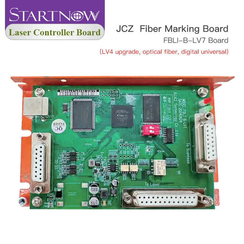 Startnow JCZ Control Card Fiber CO2 UV Laser Marking Machine Universal FBLI-B-LV7 Control Board Ezcard For Laser Marking Machine