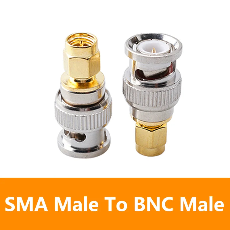 BNC to SMA Connectors SMA BNC Adapter Male to Female for Antenna/Extension Cable SMA to BNC RF Connector