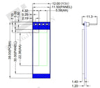 0.91 Inch OLED Module 0.91" Screen White/Blue/Yellow 128X32 LCD LED Display Module IIC I2C SPI Interface SSD1306 for Arduino