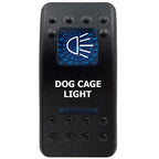 12V Marine Grade Rocker Switch SPST/ON OFF, DPDT/(ON) OFF (ON) Blue Led Light Bar for Carling ARB NARVA Replace Waterproof IP66