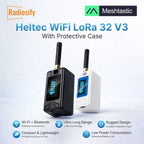 Heltec V3 LoRa 32 with Case ESP32-S3 SX1262 Meshtastic Meshcore Node 868MHz 915MHz OLED Display WiFi BLE IoT Kit