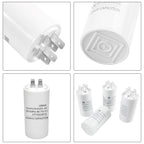 CBB60 Capacitor 450VAC Double Insert 50/60hz Electric Replacement Start Run Capacitor For Air Compressor Water Pump Motor