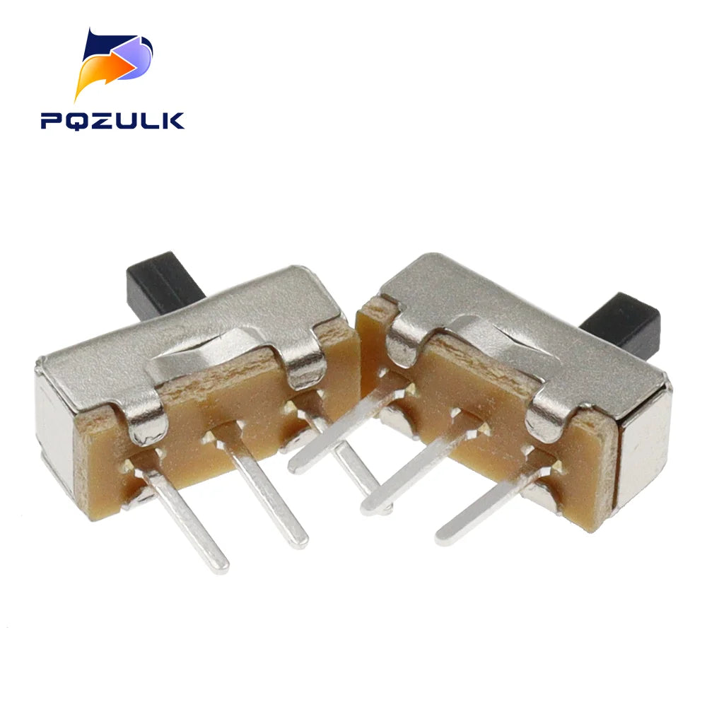 20PCS Toggle Switch SS12D00 DIP Slide Switch 3Pins SS12D00G3 The Power Switch Hand Shank 3MM