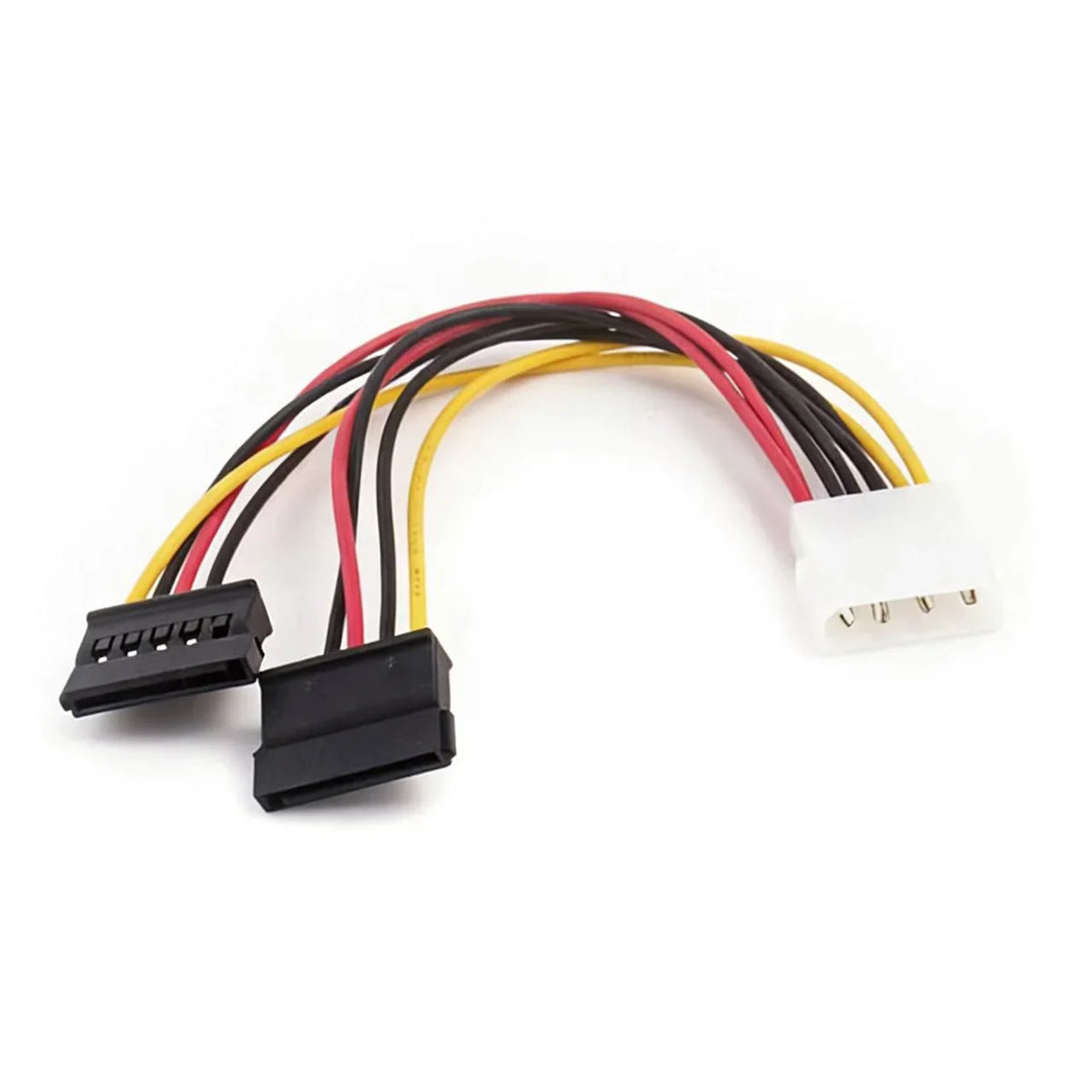 Molex to SATA Power Cable, 4-Pin IDE to 15-Pin SATA Power Adapter for HDD, SSD, CD/DVD Drives