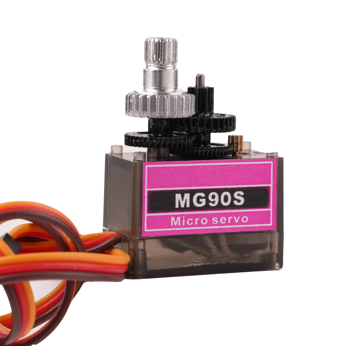 9g Micro Digital Servo Metal + Plastic Gear Brushed Motor MG90S 180/270/360° High Torque for RC Car Robot Airplane Model DIY Toy