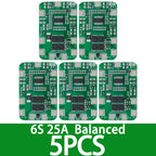 6S 12A/25A 24V 25.2V PCB BMS Protection Board For 6 Pack 18650 Li-ion Lithium Battery Cell Module New Arrival Balanced