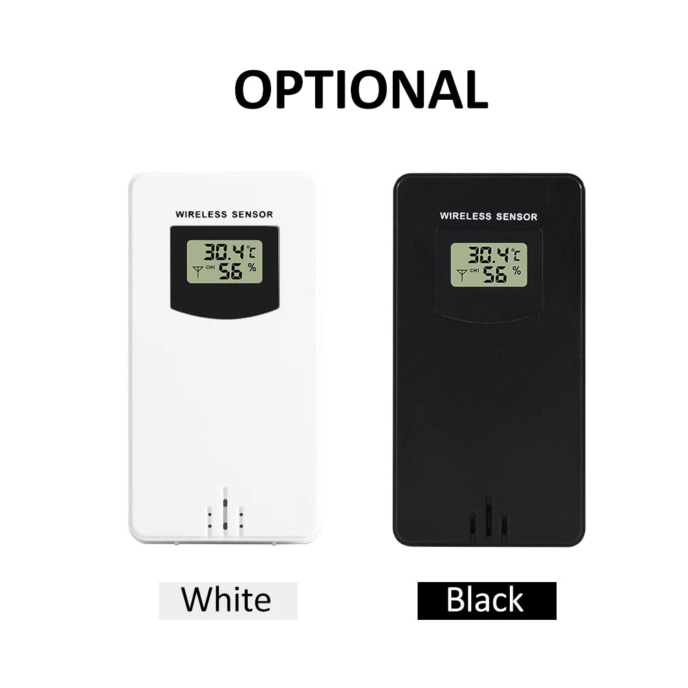 Temperature Humidity Wireless Sensor Meter Hygrometer Electronic Digital Thermometer In/Outdoor Used with Weather Stations Tools