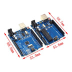 1Set UNO R3 Official Box ATMEGA16U2 / UNO+WiFi R3 MEGA328P Chip CH340G For Arduino UNO R3 Development Board WeMos ESP8266