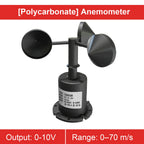 Ultrasonic Wind Sensor Anemometer Module 0‑2V 5V 10V 4‑20mA RS485 NPN PNP Multi‑Output Industrial Weather Station Sensor