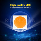 4PCS 6.3V BA9S 2 SMD 3030 LED Non Polarity 6V 12V 24V 110V 220V Car Bike Pinball Machine White Yellow 3000K