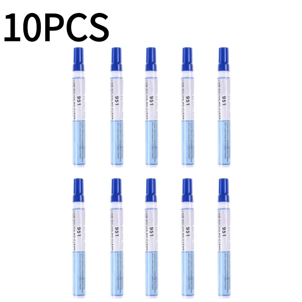 951 No Clean Flux Pen High Activity Soldering Assistant Pen Tack-Free Residue Easy Application Electronic Rework Accessory