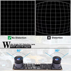 ELP 1200P Global Shutter USB Webcam Synchronization Dual Lens Camera Module High Speed 120fps 3D Stereo UVC Industrial Camera