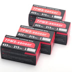 Programable TPMS Sensors 2 in 1 433MHz+315MHz Support Programing with TS501 TS508 TS601 TS608 ITS600E MK808TS MK808S-TS MP808TS