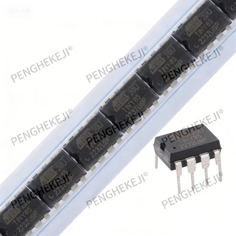 1/2/3/5PCS ATTINY85-20PU PDIP-8 8-bit AVR microcontroller chip TINY85 20U