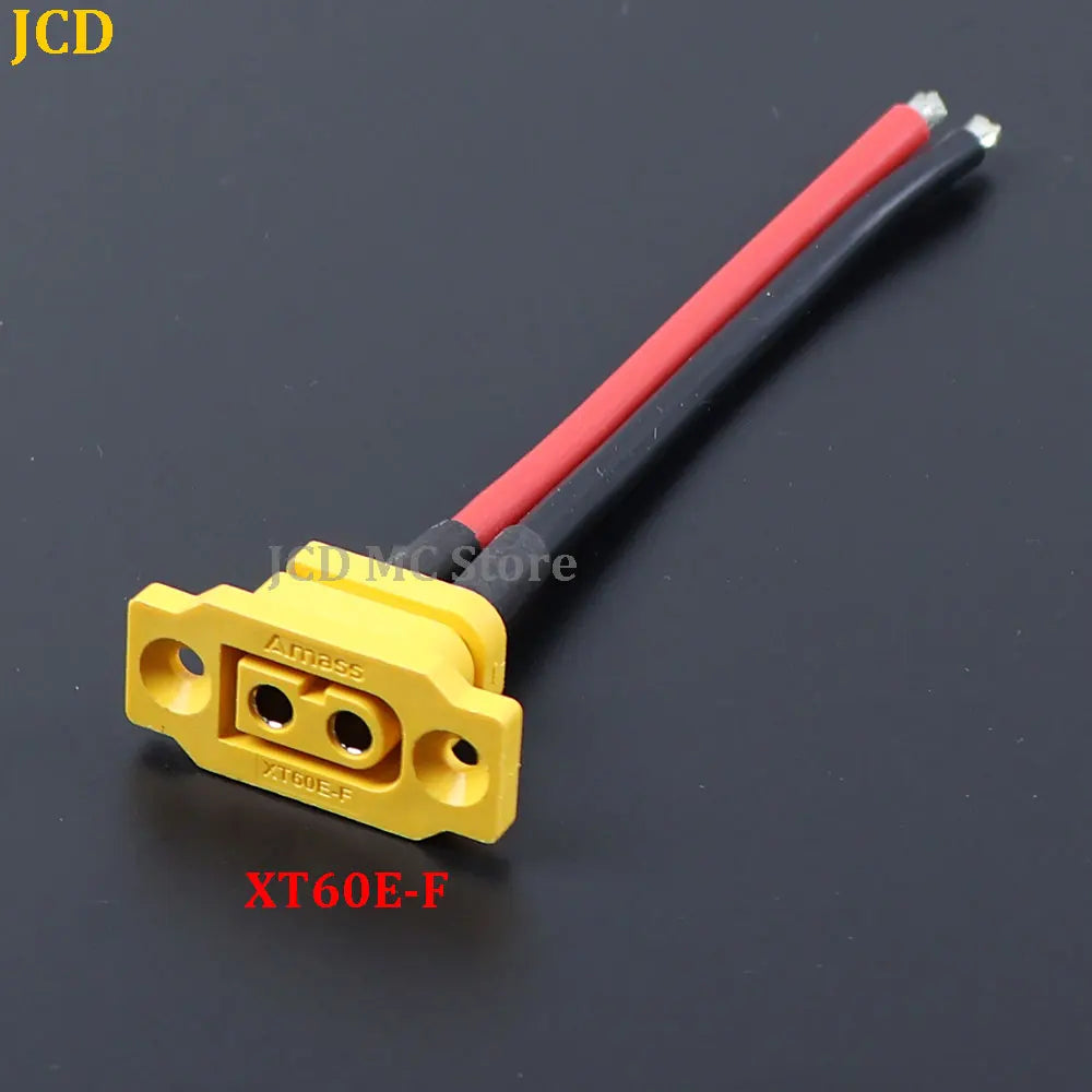 1PC XT60E-F Female Plug Connector XT60 XT60H Male Bullet Cable Wire Plug For RC FPV Lipo Battery RC Quadcopter Yellow/Black