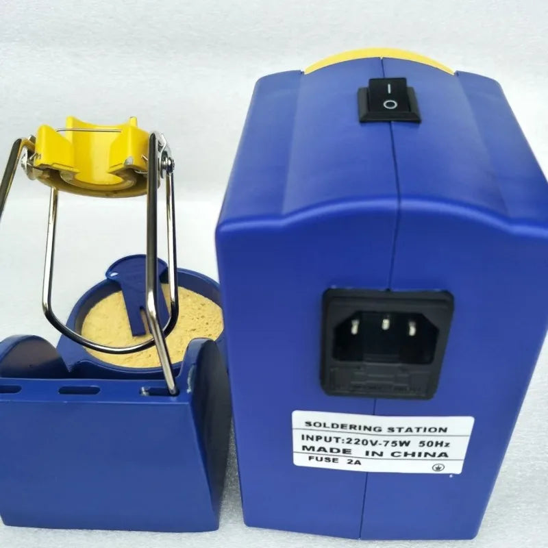 75W FX-951 Digital Soldering Station Constant Temperature Electric Welding Station Soldering Iron Kit for Electronic Repair