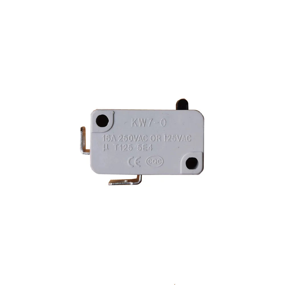 KW7-0 Momentary Microswitch Micro Switches for Microwave Oven Game Machine Electric Cookers 16A 125VAC/250VAC 1NO 2Pins, 4-Pack