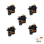 DSPOWER 2g Plastic/Metal Gear Motor Mini Micro Servos for RC Car Airplanes Fixed-wing Quadcopter Boat Plane Robot Wltoys Axial