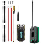 New Meshtastic Heltec V4 WiFi LoRa 32 Dev-Board Case Set Soft Antenna ESP32 SX1262 Solar Powered BLE Low Power