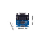 1-10PCS MAX3232 RS232 to TTL Serial Port Converter Module TX RX VCC GND Female DB9 Connector 3.3V-5.5V MAX232 Flashing Board