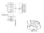 10 Pcs/lot SMD USB Type A Female jack 4PIN AF 10.0 PCB Mount Socket Connector Black Flat Edge DIY Repair Phone Toy Parts