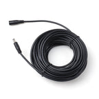 【LANO】 1M 2M 5M 8M 10M 15M Black DC Power Extension Cable 5.5*2.1mm Male to Female Connector for LED Lamp CCTV Security Cameras