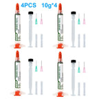 Solder Paste Flux For Soldering Sn99ag0.3cu0.7  Smd Repair Tin Paste 217℃ Tin Paste Set Welding Fluxes High Quality Flux