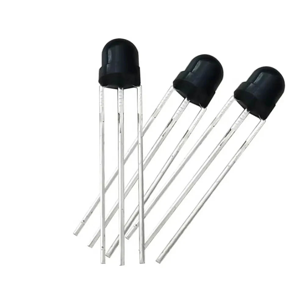 10PCS 5mm 4.8MM straw hat LF0038M 940nm 850NM LEDs IR receiver diodes