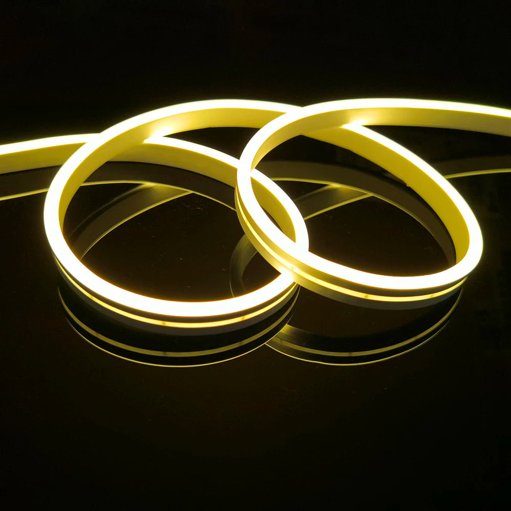 5V 12V Led Neon Light Strip 5mm-6mm Narrow SMD 2835 120LEDs/M IP67 Waterproof Soft Light Bar Shape Decoration