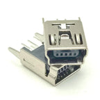 10PCS Mini USB Type B Female 5 Pin DIP Vertical Leg PCB Socket Connector