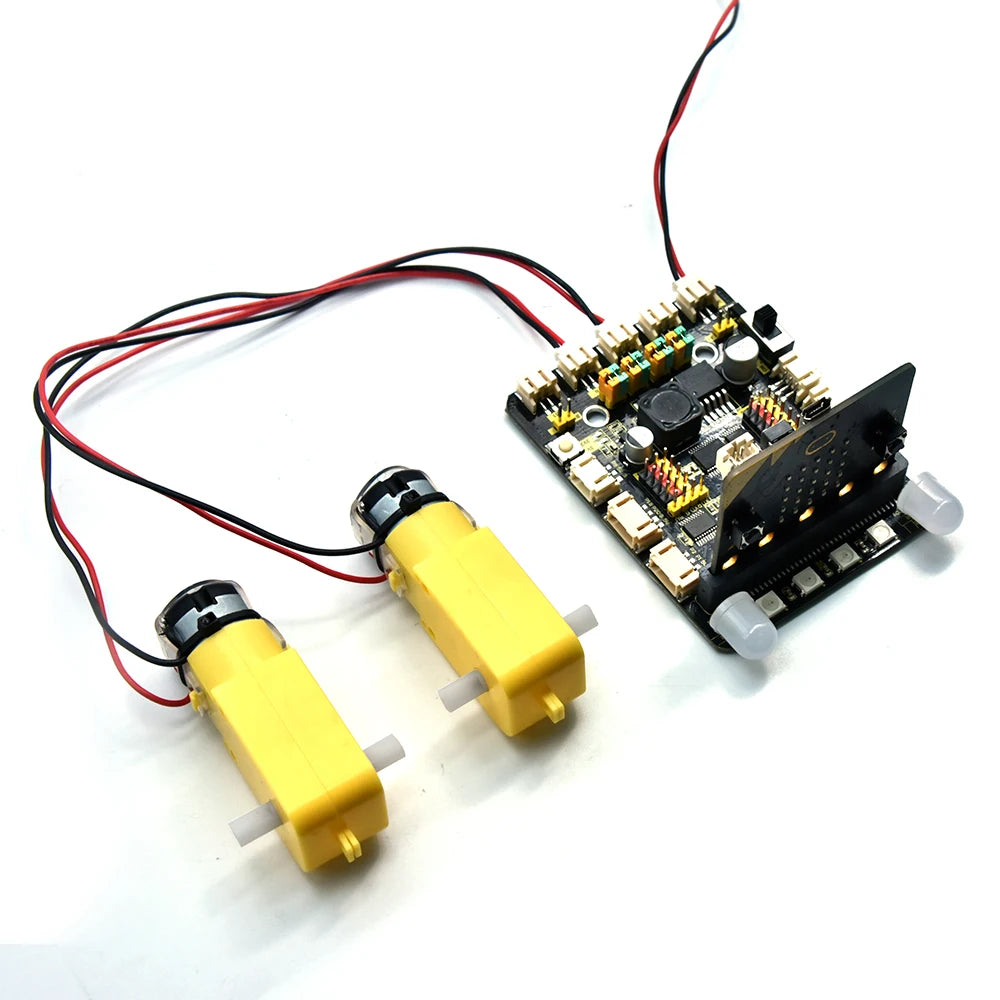 Keyestudio Micro:bit TB6612 Driver Expansion Board With PCA9685PW And TB6612FNG Chip P2.0 Sensor RGB Lights
