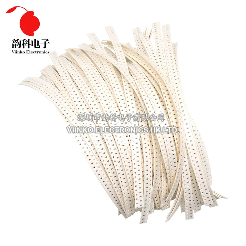 2500pcs 0402 0603 0805 SMD Ceramic Capacitor Assorted Kit 50Values 1pF - 10uF 100PF 10NF 100NF 0.47UF 1UF Chip Capacitance Set