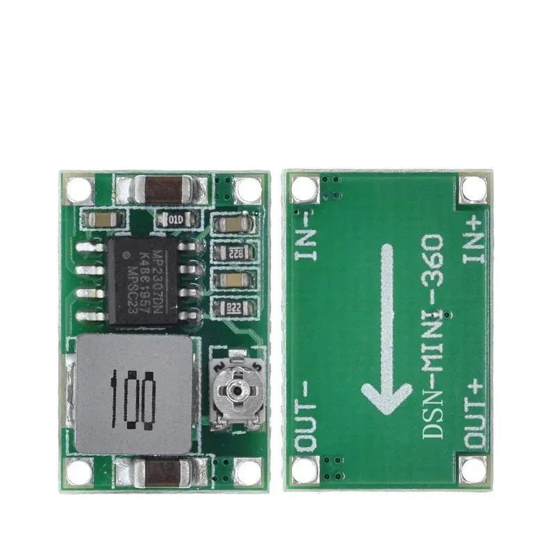 DC-DC Voltage stabilized power supply Adjustable boost buck voltage regulator module MT3608 MP1584EN MINI360 LM2596SADJ MICRO360