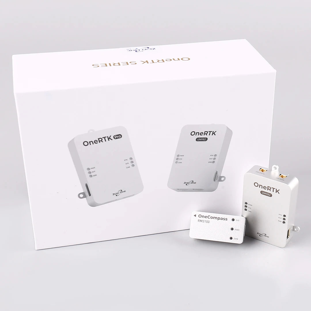 Zero One OneRTK UM982 Dual-Antenna Direction Finding RTK Module with Compass for Plant Protection & Mapping