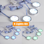 1 2 3 5 6 8 Lihgts RGB LED Cabinet Light 12V WiFi Bluetooth 24Key 44Key Remote Control Power Kit for Kitchen Wardrobe Lighting