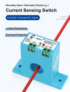 BEMD200 DC Current Sensor 1-200A 10-30VDC Current Transformer Overcurrent Protection Relay Current Detection Switch PLC